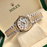 Datejust series white dial gold and silver strap 31mm