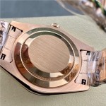 Datejust brown dial 40mm rose gold strap