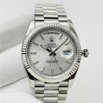 Datejust series silver dial 40mm silver strap