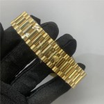 Datejust series gold dial with diamonds 36mm gold strap