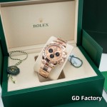 Rolex Daytona series, rose gold dial, rose gold bezel, rose gold case, 40mm, rose gold Oyster bracelet.