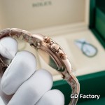 Rolex Daytona series, rose gold dial, rose gold bezel, rose gold case, 40mm, rose gold Oyster bracelet.