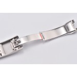 Datejust series men's watch, silver-gray dial, silver bezel, 41mm, silver five-link bracelet.