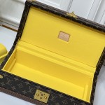 Louis Vuitton Monogram 8-Watch Hard Case (Yellow Interior)