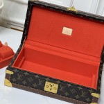 Louis Vuitton Monogram Red Watch Trunk (8-Watch Capacity)