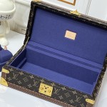 Louis Vuitton Monogram Purple Watch Trunk (8-Watch Capacity)