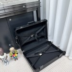 Louis Vuitton Horizon 20-inch Rolling Carry-On Suitcase (Black)