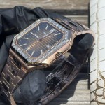Patek Philippe Cubitus Collection: 45mm dial, 8.6mm thickness.