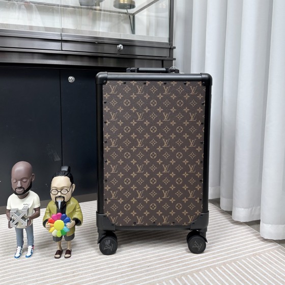 Louis Vuitton Monogram 20-inch Rolling Carry-On Suitcase