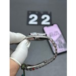 Datejust series, 31mm purple dial, silver strap