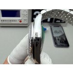 Datejust series white mother-of-pearl dial with diamonds, 31mm, silver strap