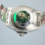Rolex Sea-Dweller series, black dial, 43mm, silver Oyster bracelet.