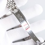 Rolex Datejust series, silver dial and silver bracelet, 41mm