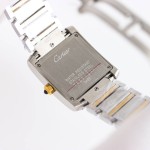 Cartier Tank Two-Tone Strap Women's Quartz Watch