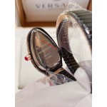 Bulgari Serpentl series: Black dial, rose gold bezel, black snake ring