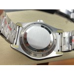 Geomagnetic series men's watch, blue dial, silver bezel, 40mm, silver Oyster bracelet.