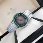 Patek Philippe Nautilus 5711: 40mm dial, 8.8mm thickness.