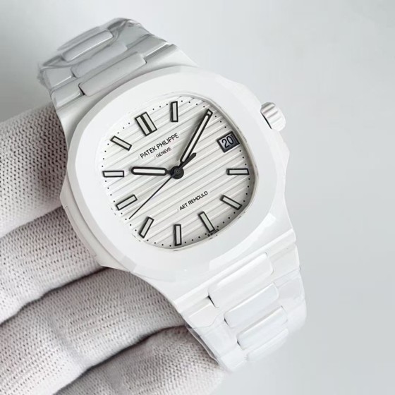 Patek Philippe Nautilus 5711 (Tiffany-style) by AET – Full Ceramic, Miyota 9015 Movement