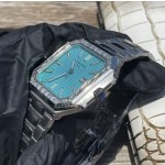 Patek Philippe Cubitus Collection: 45mm dial, 8.6mm thickness.