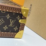 Louis Vuitton Monogram Pink Watch Trunk (8-Watch Capacity)