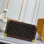 Louis Vuitton Monogram Pink Watch Trunk (8-Watch Capacity)